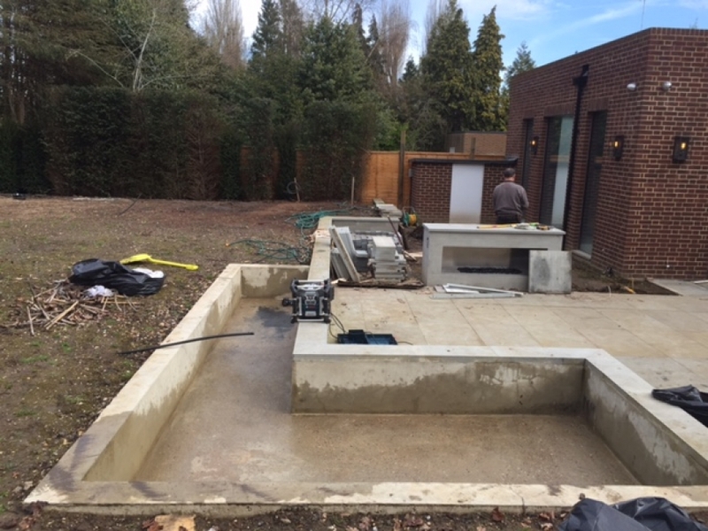 Hampstead pond sealing with impermax paint