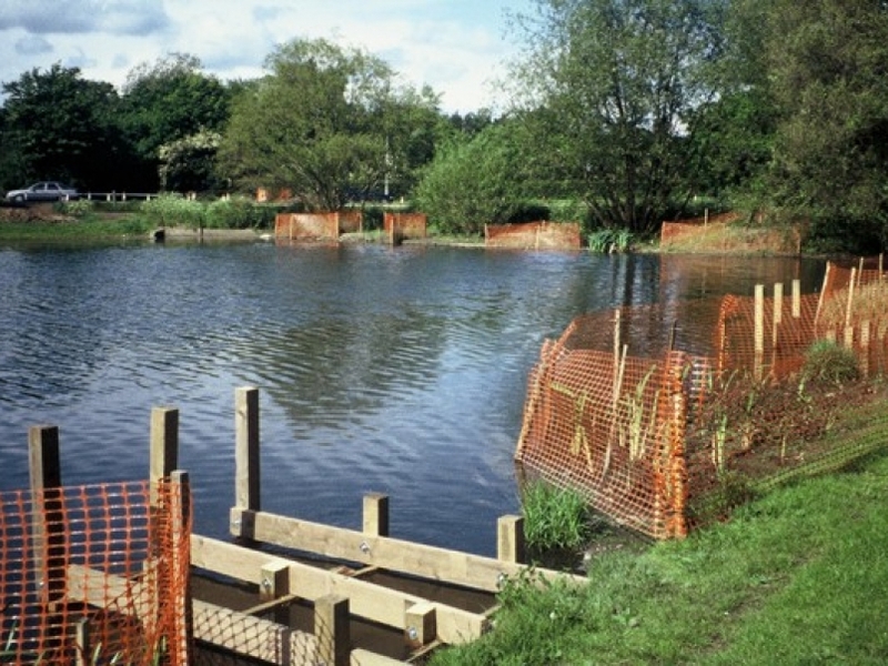 Harlow Council, Harlow, Essex lake restoration