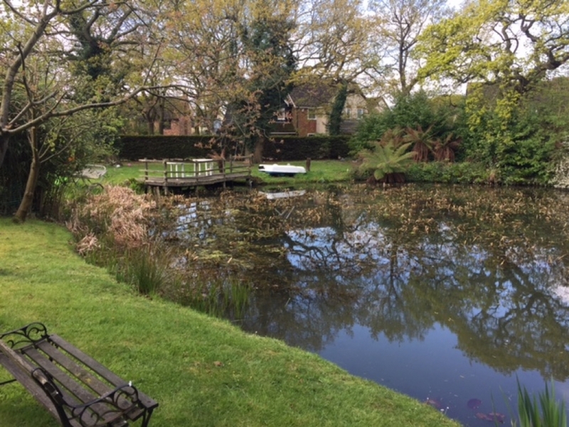 Aerating fountain installation South Woodham Ferres, Essex