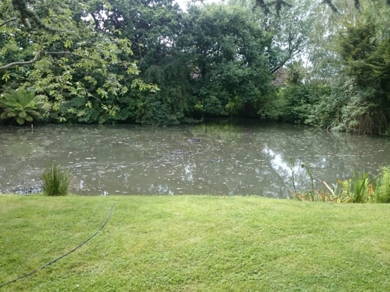 Aerating fountain installation South Woodham Ferres, Essex