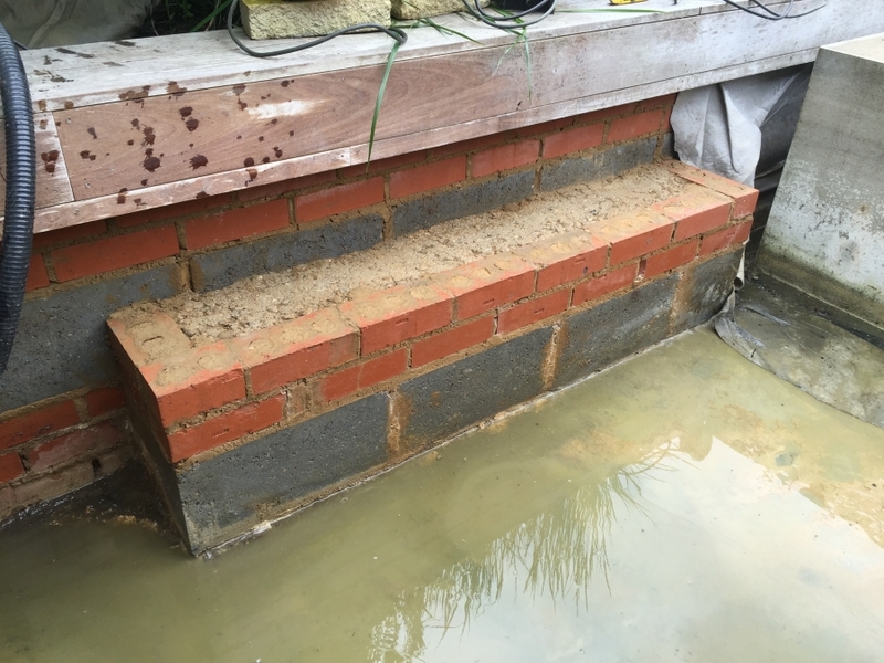 Totteridge, London water feature renovation & re sealing