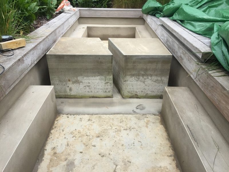 Totteridge, London water feature renovation & re sealing