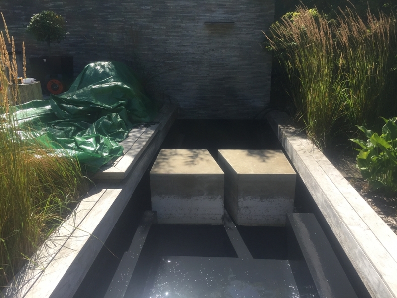 Totteridge, London water feature renovation & re sealing