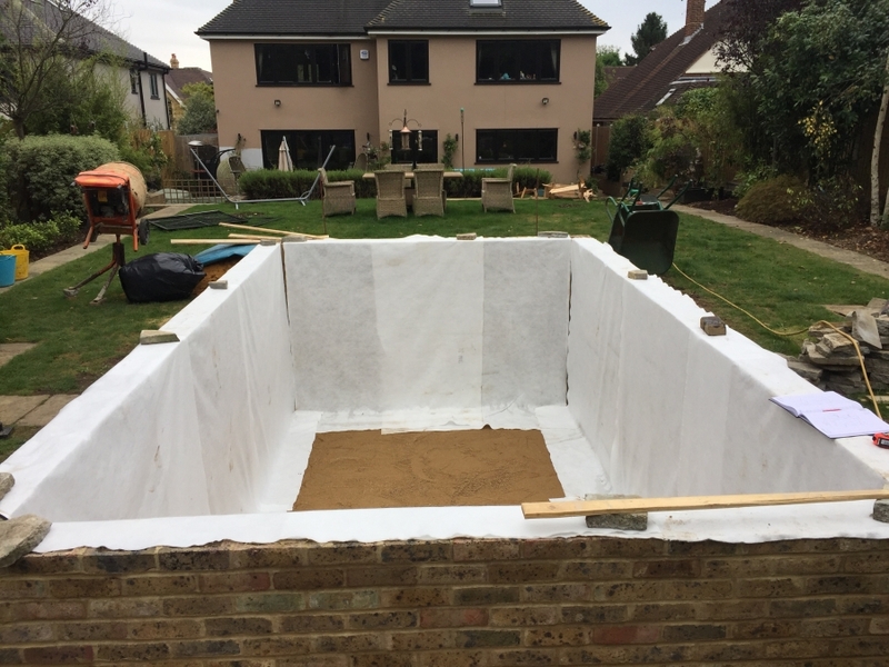 Fish transportation & Koi pond build, Loughton, Essex