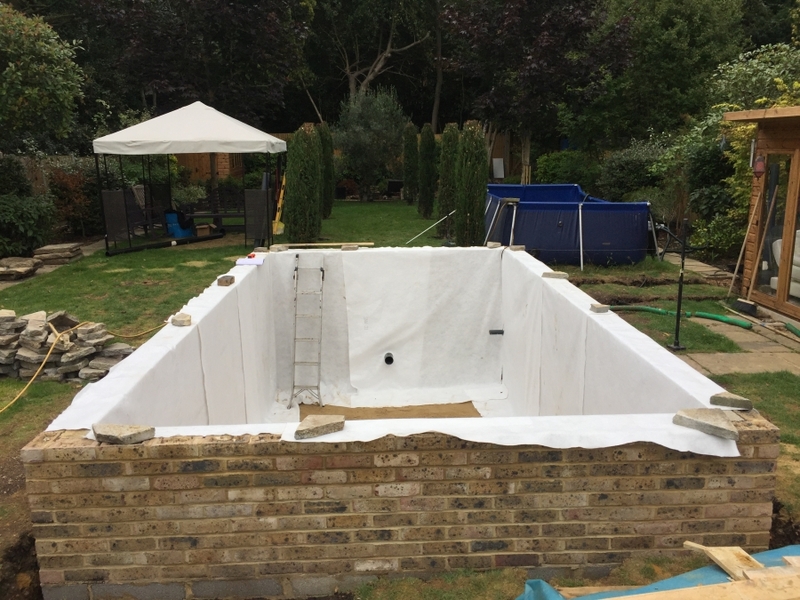 Fish transportation & Koi pond build, Loughton, Essex