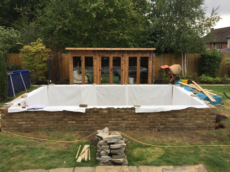 Fish transportation & Koi pond build, Loughton, Essex