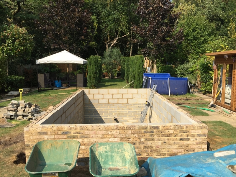 Fish transportation & Koi pond build, Loughton, Essex