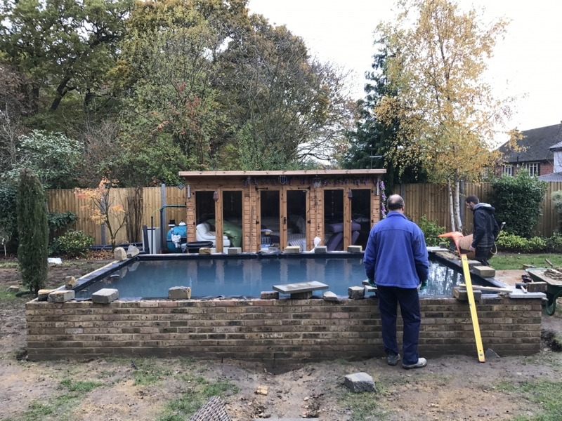 Fish transportation & Koi pond build, Loughton, Essex