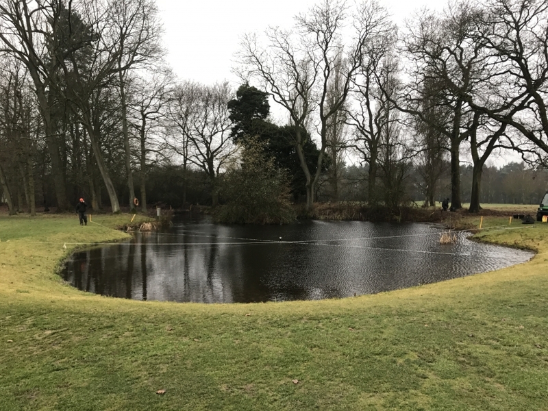 Brickendon Grange Golf Course, Hertfordshire Aerating Fountain installation