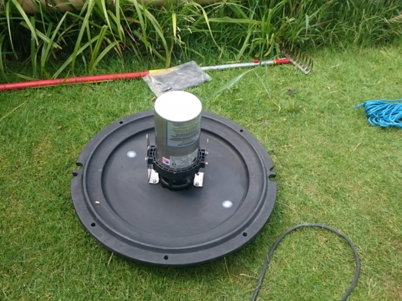 Over Cambridgeshire weed removal and fountain installation