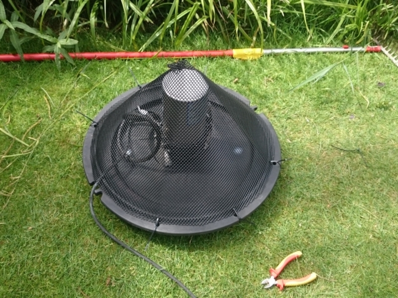 Over Cambridgeshire weed removal and fountain installation