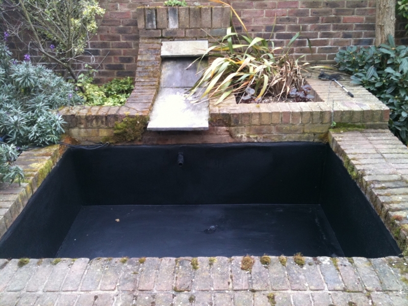Cambridge pond & water feature renovation 
