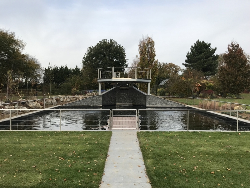 Koi pond build Felsted, Essex.