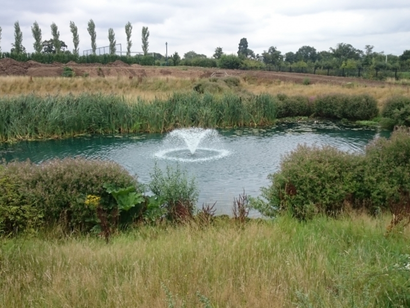 Aerating fountain supply and installation in Enfield London for Tottenham Hotspur Football Club