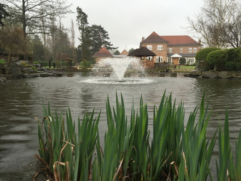 Aerating fountain supply and installation in  Chigwell, Essex