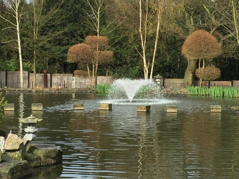 Aerating fountain supply and installation in  Chigwell, Essex