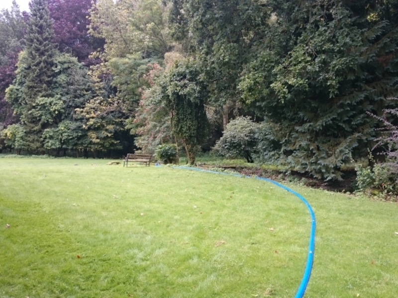 Pond clean in Thetford, Norfolk.