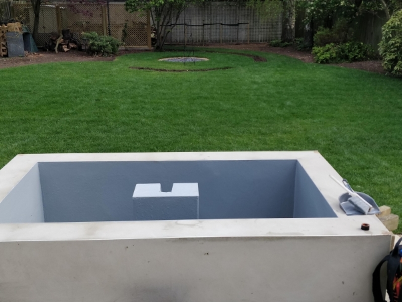 Pond construction and Water Feature installation in Newmarket, Suffolk.