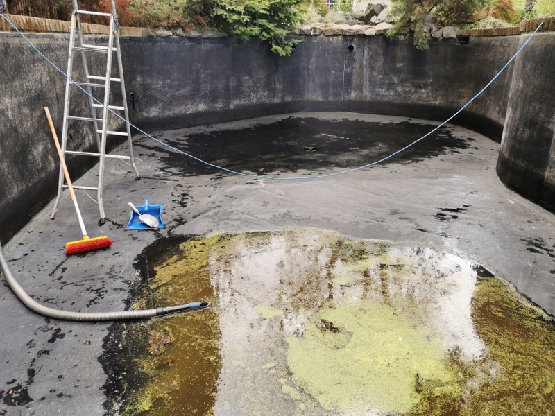 Pond and waterfall cleaning in Brentwood, Essex