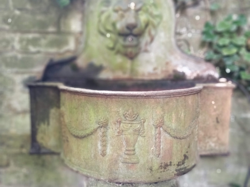 Waterfeature refurbishment in Cannonbury, Islington, London.