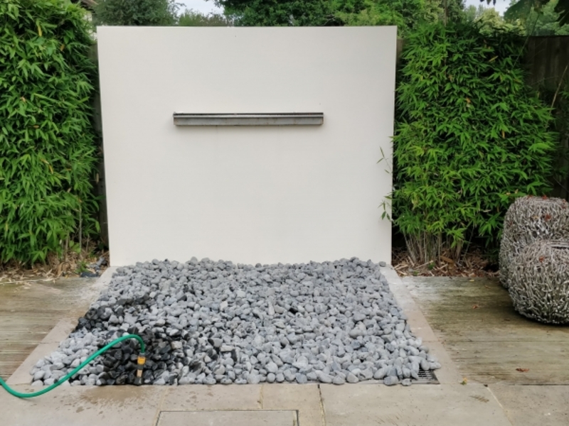 Waterfeature 1 refurbishment in Potters Bar, Hertfordshire