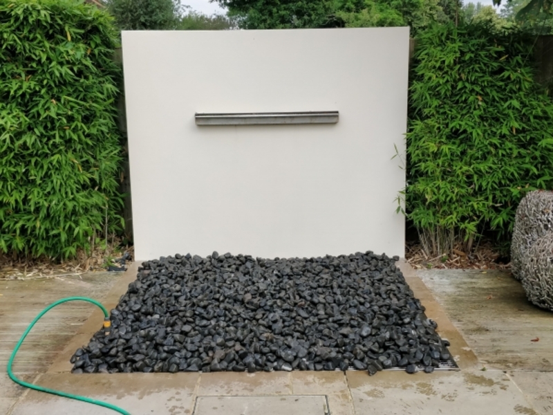 Waterfeature 1 refurbishment in Potters Bar, Hertfordshire