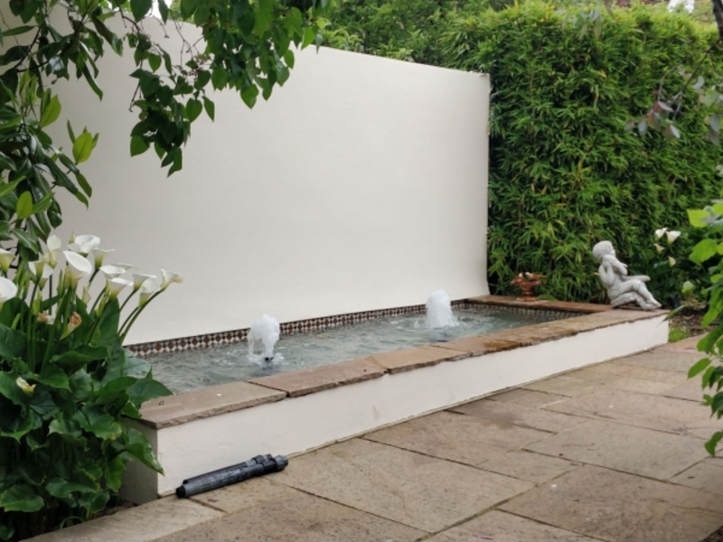 Waterfeature 2 refurbishment in Potters Bar, Hertfordshire