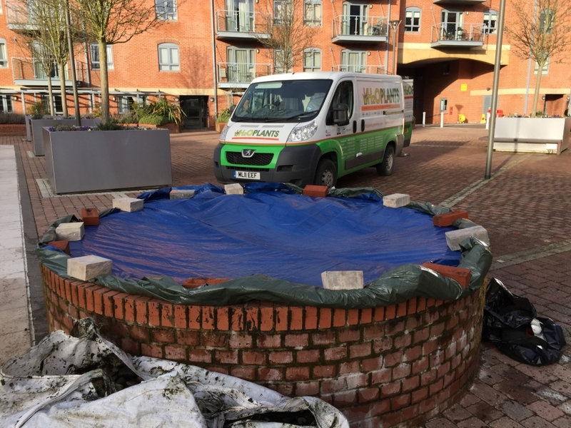 Oxford waterfeature clean and GRP
