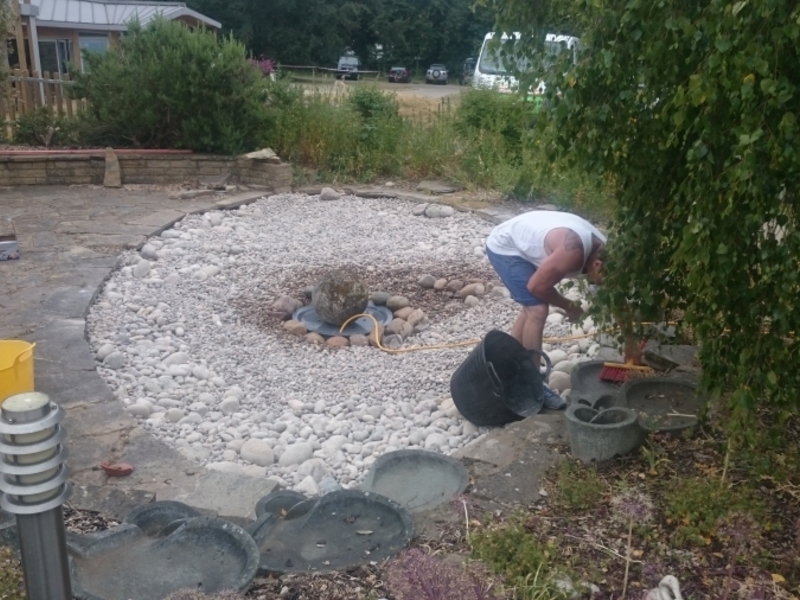 Watford Hertfordshire care home water feature renovation 