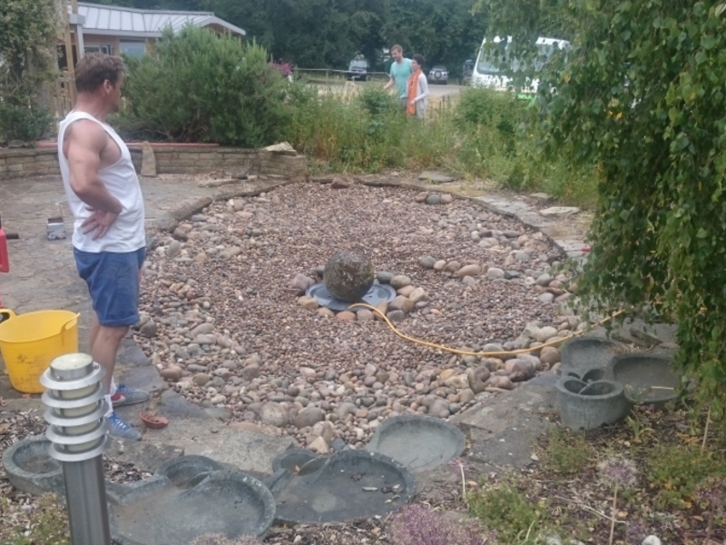 Watford Hertfordshire care home water feature renovation 