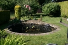 Sawbridgeworth Hertfordshire pond liner replacement using Firestone epdm.