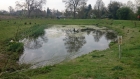 Tottenham Hotspurs Football Club aerating fountain Enfield London