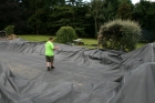 Firestone pond liner install Bury St Edmunds, Suffolk