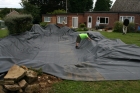 Firestone pond liner install Bury St Edmunds, Suffolk