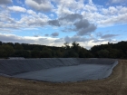 Great Hallingbury, Essex stock pond construction, Firestone EPDM linings, Fish supply and fish transportation