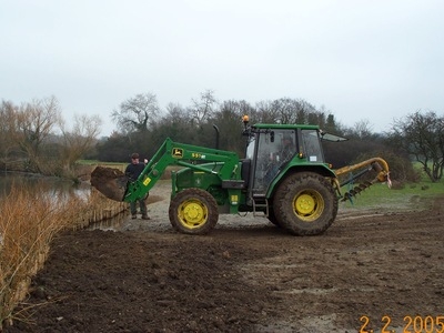 Bank Erosion and Dipping Platform construction