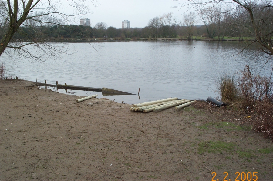 Bank Erosion and Dipping Platform construction