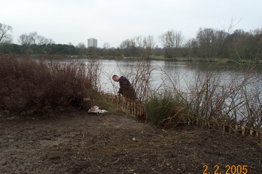 Bank Erosion and Dipping Platform construction