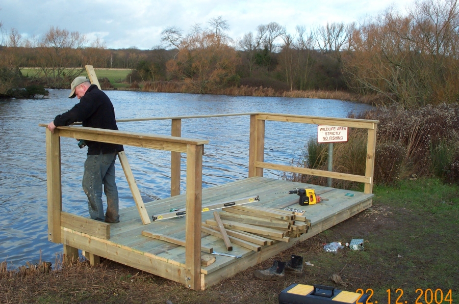 Bank Erosion and Dipping Platform construction