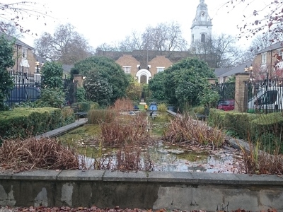 Hackney, London pond clean