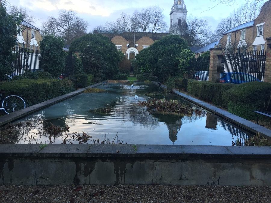 Hackney, London pond clean