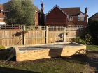 koi pond build, Hockley, Essex