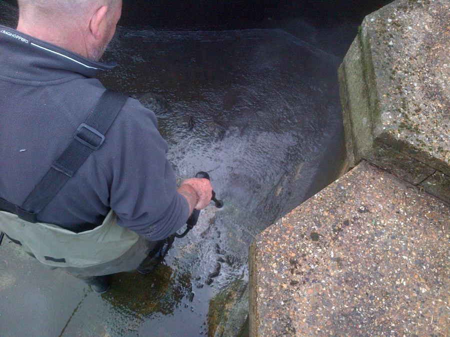 Pond fibreglassing Care home in Southwark London