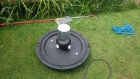 Over, Cambridgeshire weed removal and fountain