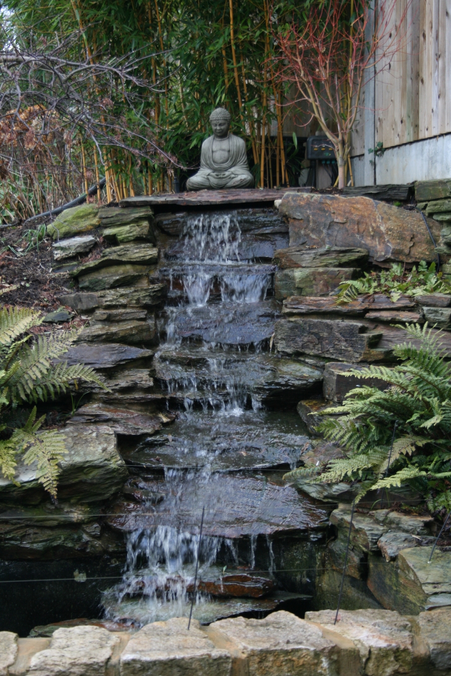 Pond clean Loughton Essex