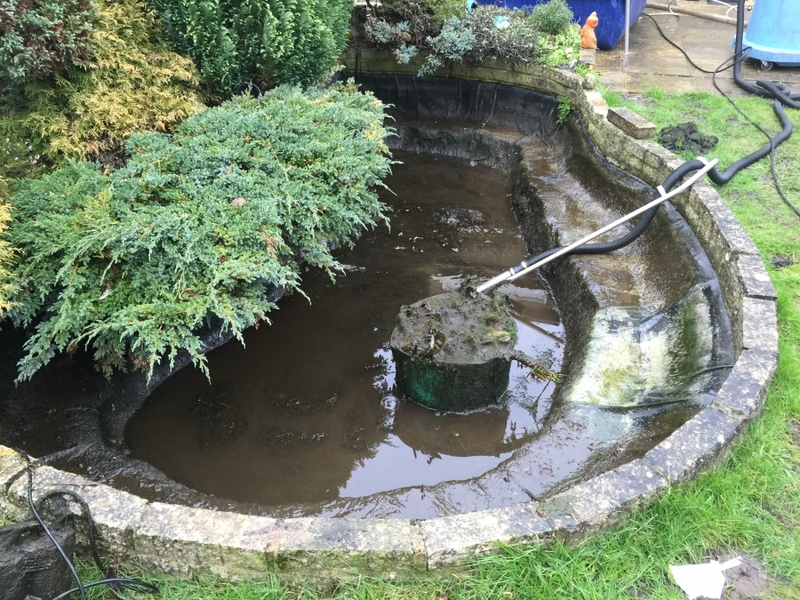 Croydon London pond liner repair
