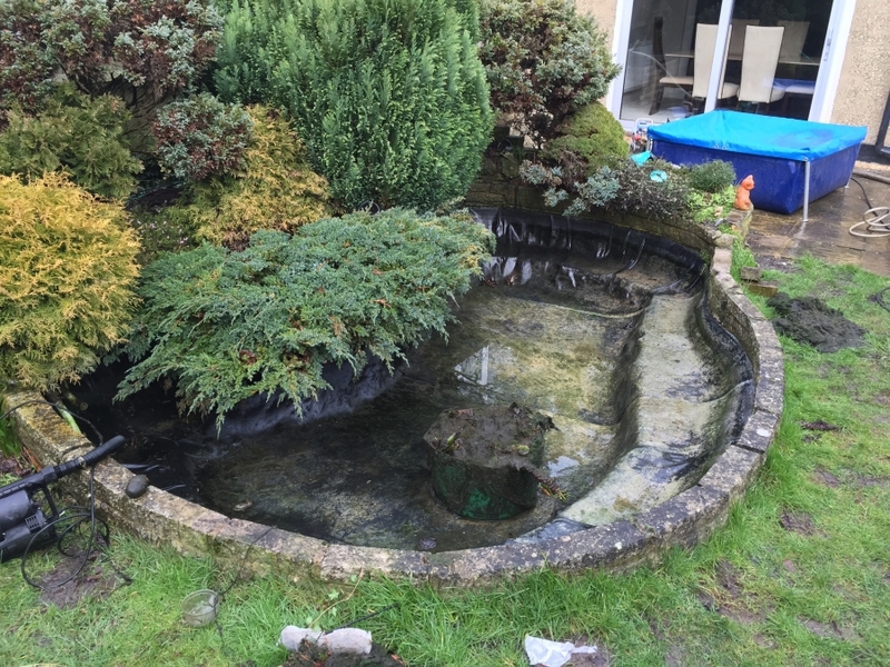 Croydon London pond liner repair