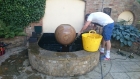 St Johns Wood London water feature clean and pump replacement