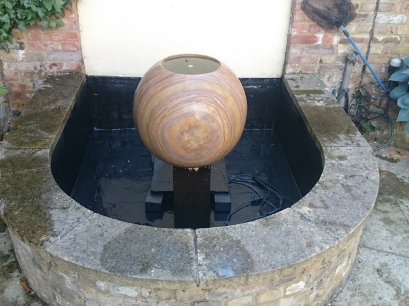 St Johns Wood London water feature clean and pump replacement